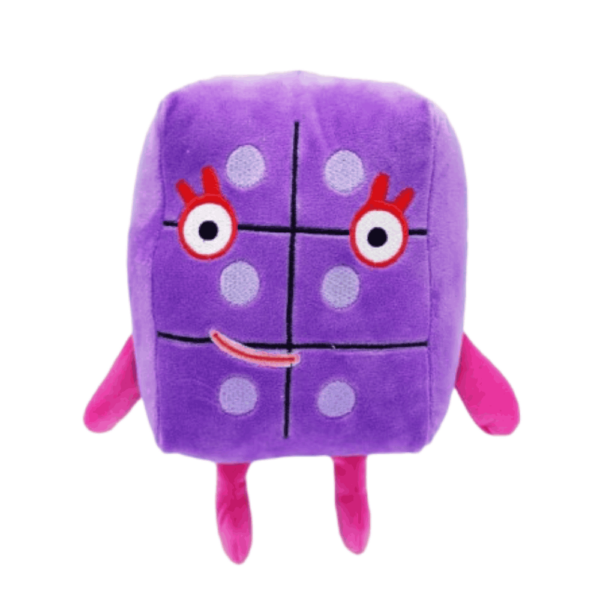 Numberblocks Six Plush