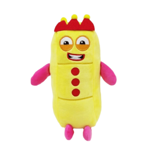 Numberblocks Three Plush